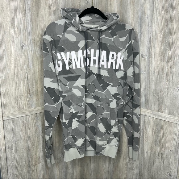 Gymshark Camo Hoodie - Picture 1 of 5